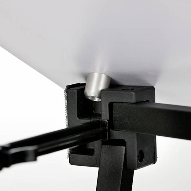 Mostrador con repisa