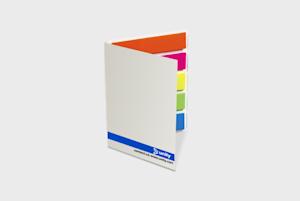 Page Markers with Printed Cover