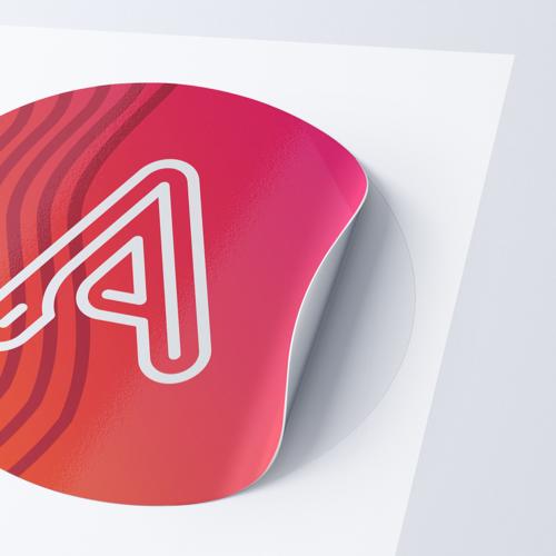 Individuele stickers bedrukt en besteld bij Top Printing