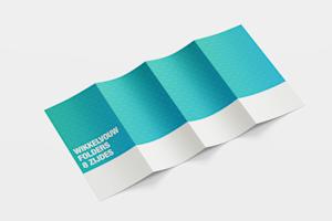 Wikkelvouw folders (8 zijdes)