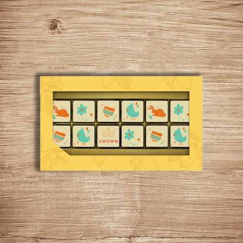 Paaschocolade geschenkdozen