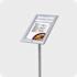 Menustandaard met LED verlichting