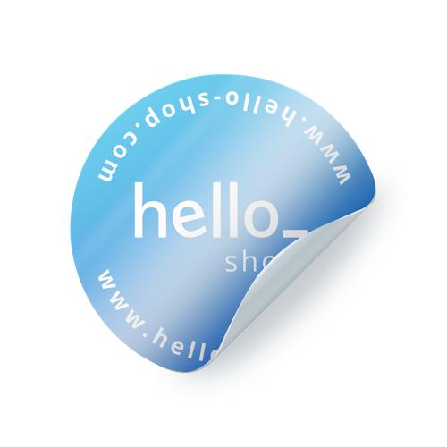 Ronde stickers maken en bestellen bij Top Printing