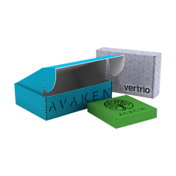 Caja para envíos con solapa