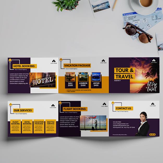 Foldrar med Z-falsning