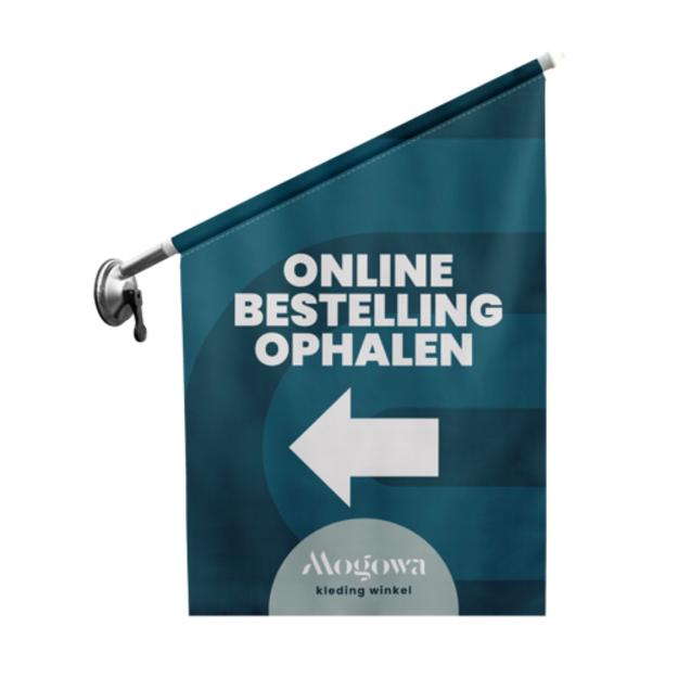 Raamvlaggen bedrukken