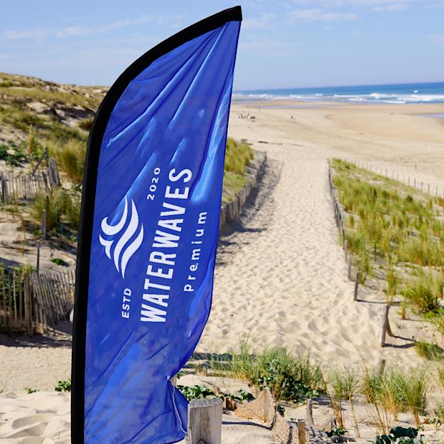 Aluminium Pole Feather Flag