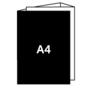 <strong>831x297mm,</strong> gefaltet zu <strong>A4</strong>