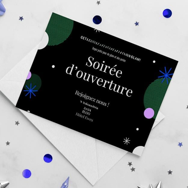 Cartons d'invitation