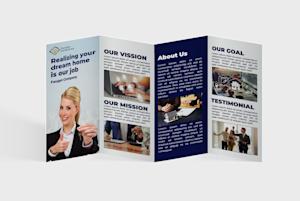 Zigzagvouw folders (8 zijdes)