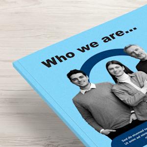 Información corporativa y material de marketing