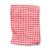 Image of a red and white picnic blanket. Personalise at HelloPrint now!