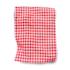 Image of a red and white picnic blanket. Personalise at HelloPrint now!