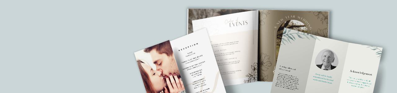 Orders of Service Printing<br>