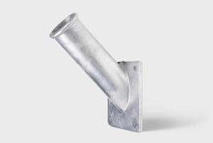 Vlaggenmuurbevestiging in aluminium - online beschikbaar op Drukhuisje.com