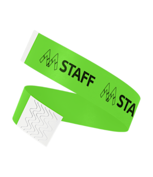 Purple and red printed wristband