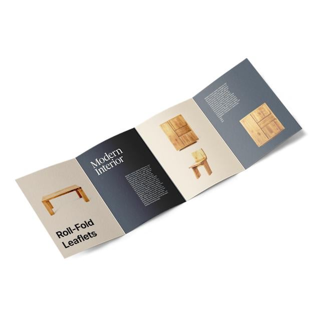 Roll-Fold Leaflet