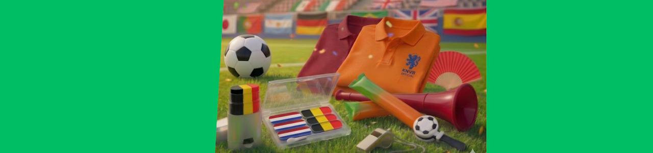 WK voetbal<br>
fanartikelen