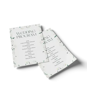 Wedding Programs