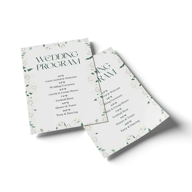 Wedding Programs