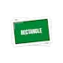 Pegatinas rectangulares