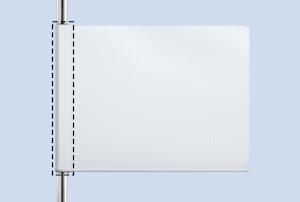 Fourreau gauche (8 cm à plat)