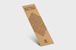 Environmentally friendly Bookmarks from Kraft Paper, available at Helloprint