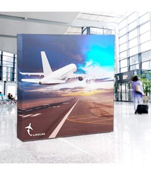 Exhibition Wall with LED Display