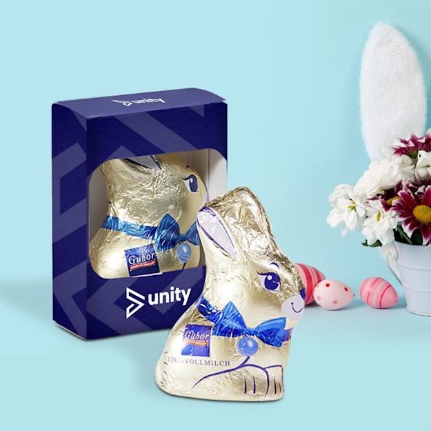 Coniglietto pasquale di cioccolato