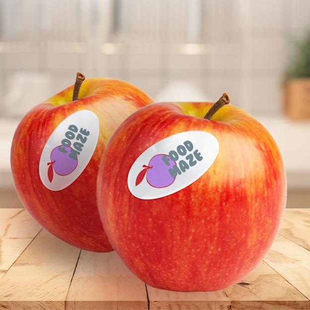 Etiqueta para fruta en rollo