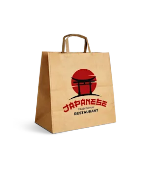 Sacchetti di carta per le vendite da asporto