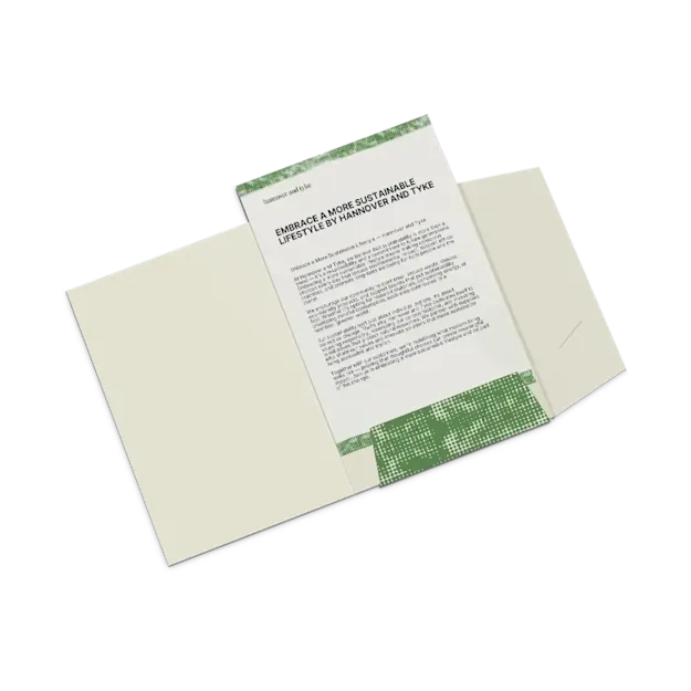 Duurzame presentatiemappen