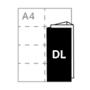 <strong>391x210mm,</strong> gefaltet zu <strong>DL</strong>