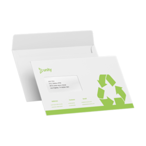 Gerecyclede enveloppen
