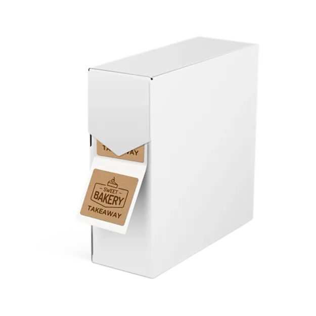 Kraftpapier Aufkleber