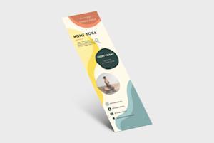 Klassieke boekenleggers met voorbeeld ontwerp van DrukwerkMAX