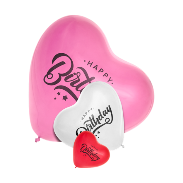 Hartjes ballonnen