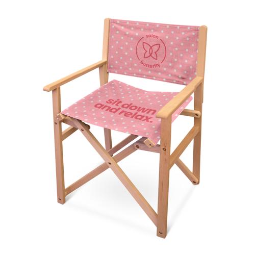 Regisseursstoel bedrukken