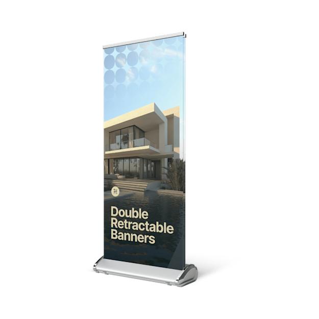 Double Retractable Banners