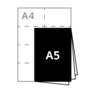 <strong>A3</strong> <br>folded to <br><strong>A5</strong>