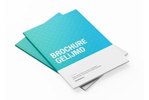 Gelijmde brochures