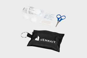 16-delig EHBO-etui met sleutelring