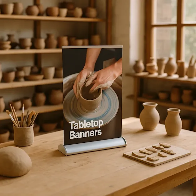 Tabletop Retractable Banners