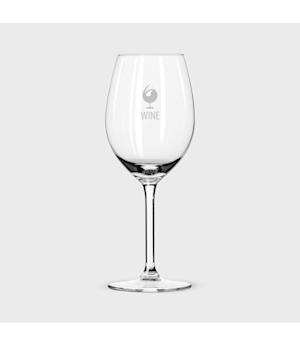 Personalised Chablis white wine glasses