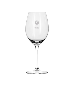 Personalised Chablis white wine glasses