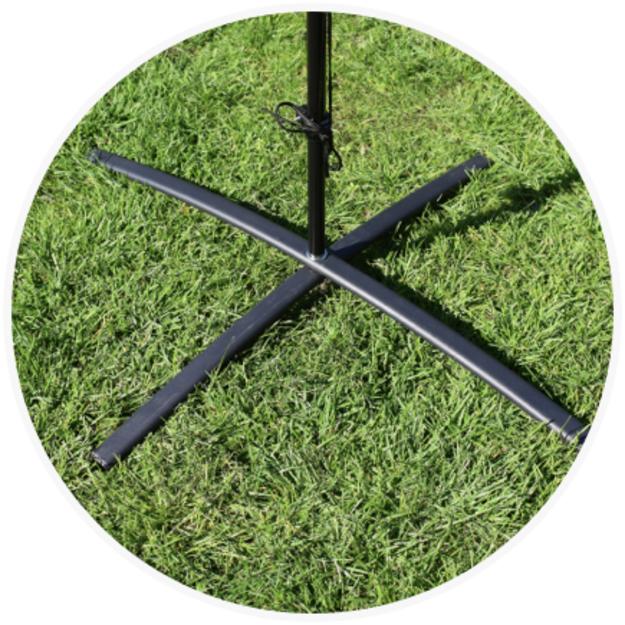 Lichtgewicht kruisvoet voor aluminium