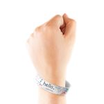 Polyester wristbands