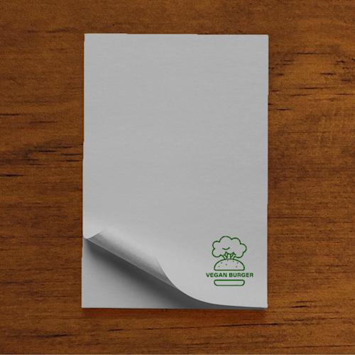 Sticky notes van gerecycled papier
