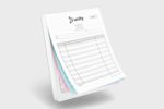 NCR pads custom printed online at Helloprint