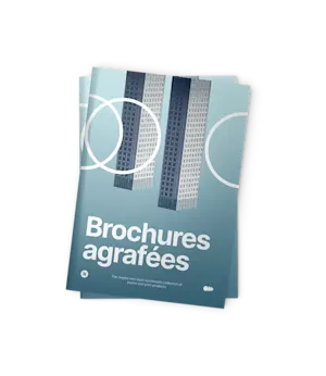 Livrets agrafés